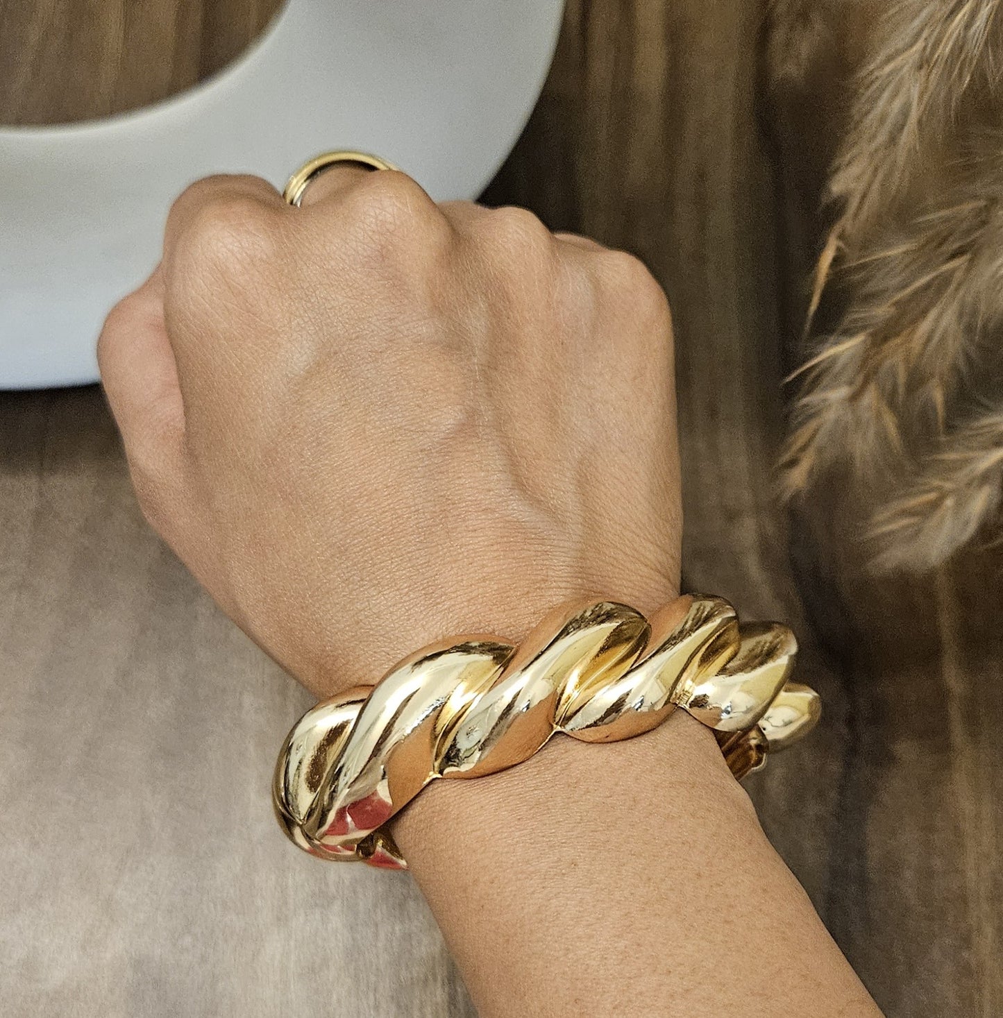 TWISTED GOLD BRAID