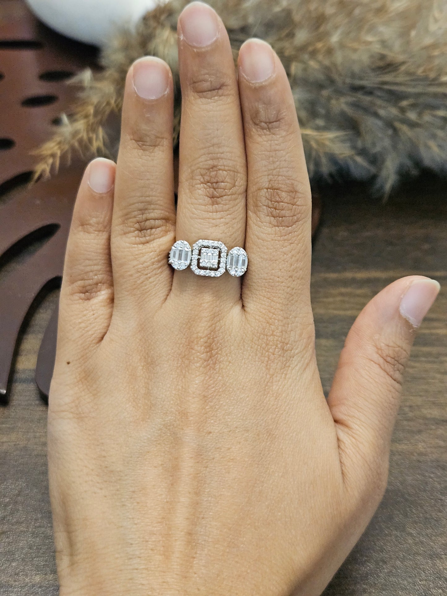 TRI EMERALD SILVER POLISH