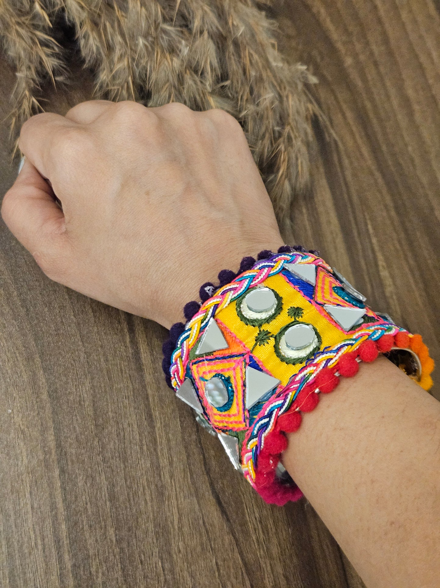 PINK N PURPLE POM POM