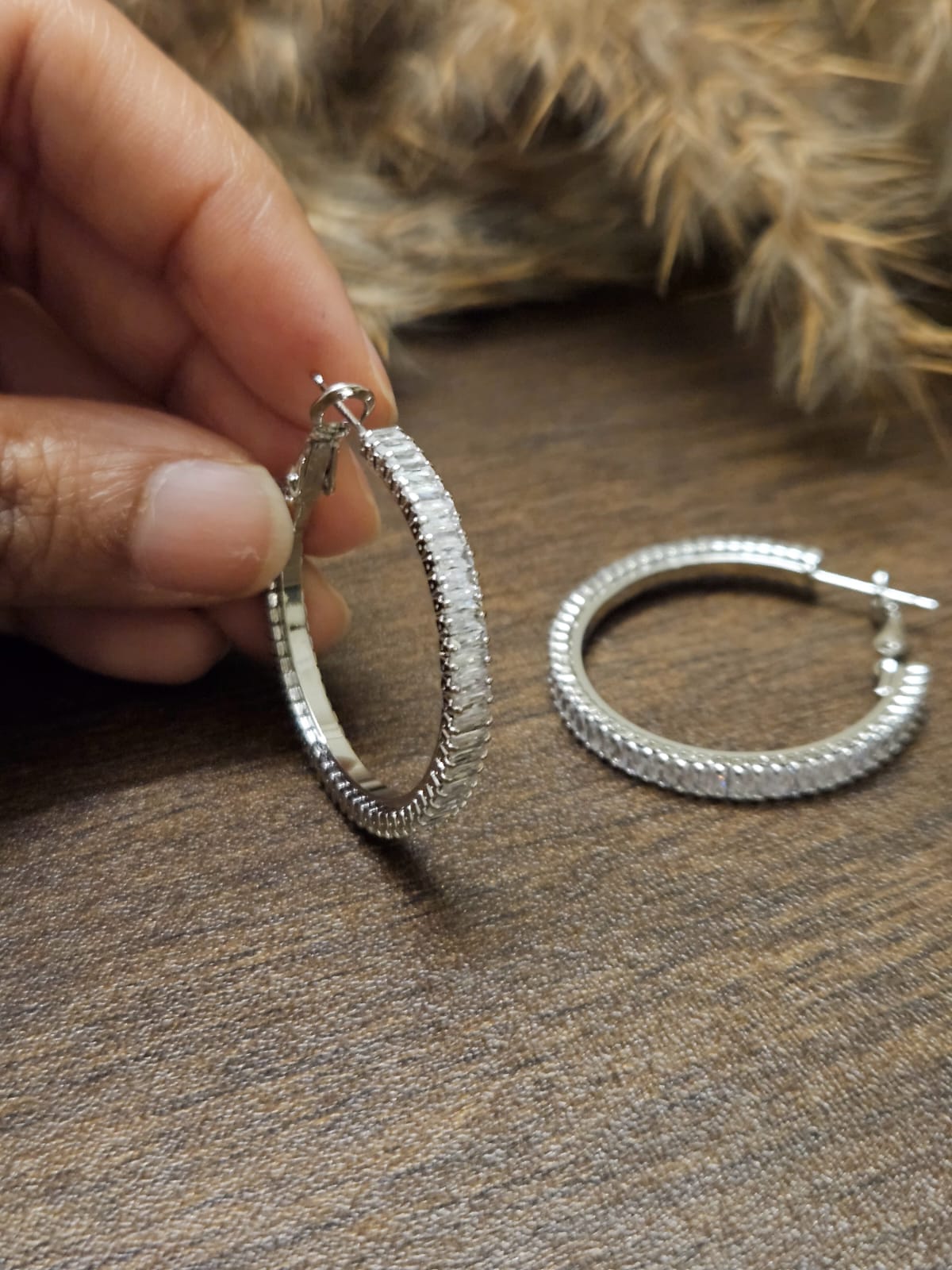 BAGUETTE HOOPS SMALL