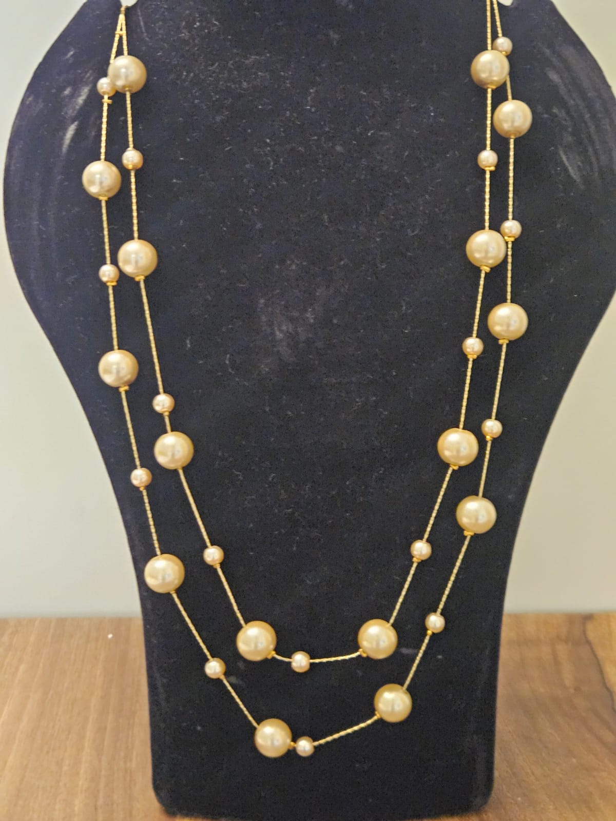 GOLDISH PEARL STRING
