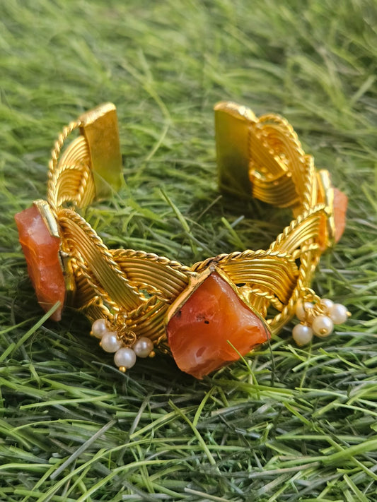 CRISS CROSS RUST STONE