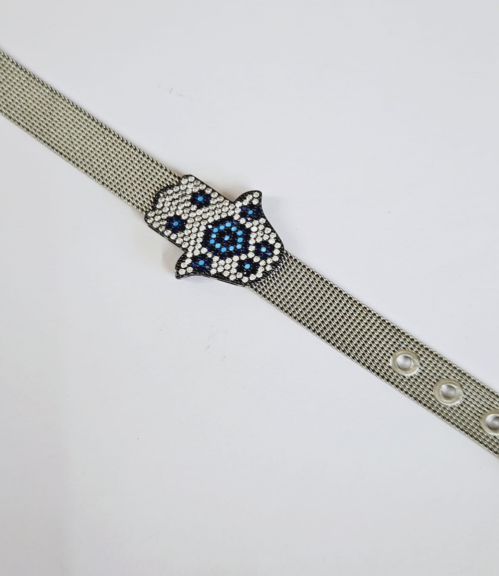 HAMZA SILVER WATCH STRAP