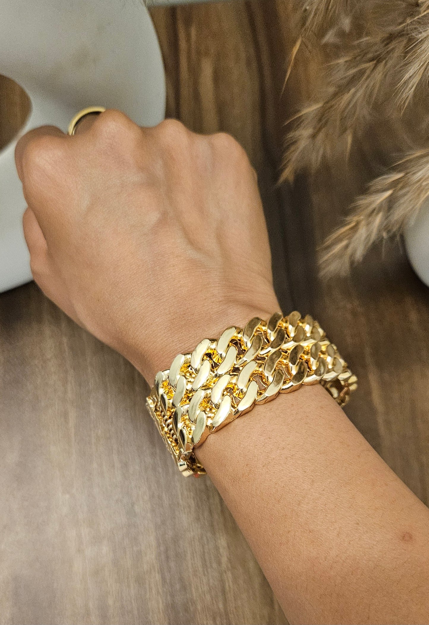 DOUBLE CHAIN LINK