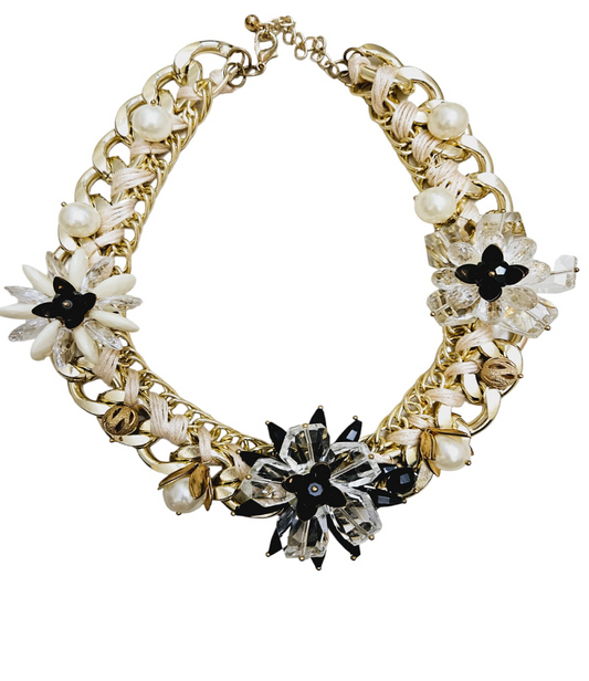 GOLD CHAIN FLORAL