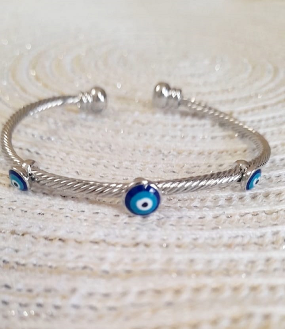 TWISTED SILVER EVIL EYE