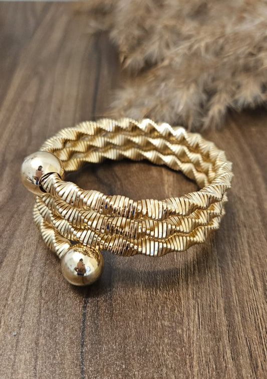 GOLD SPIRAL BAND