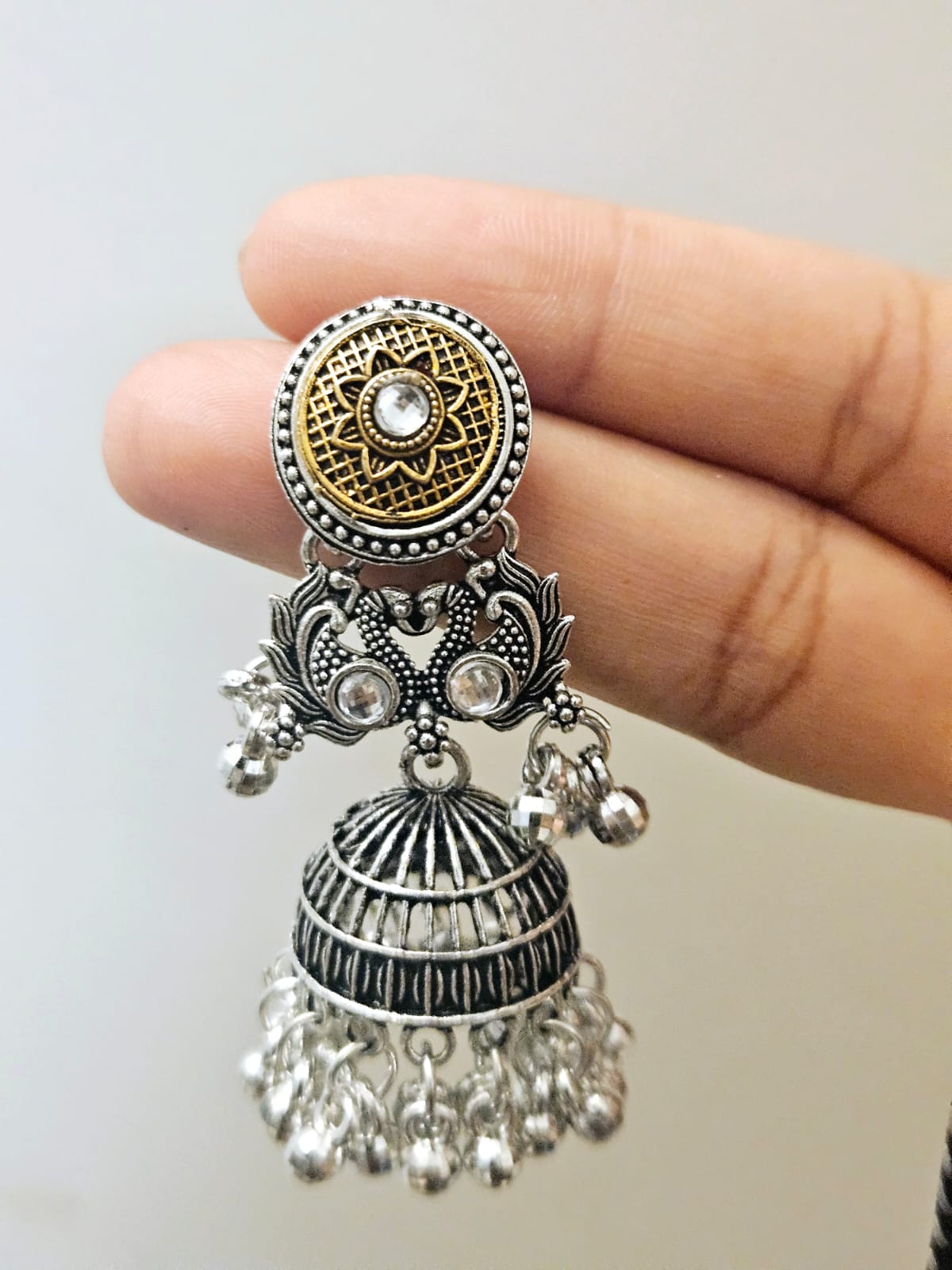 SONA CHANDI CLASSIC JHUMKA