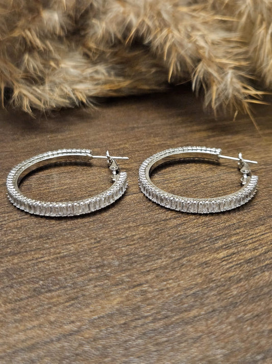 BAGUETTE HOOPS SMALL