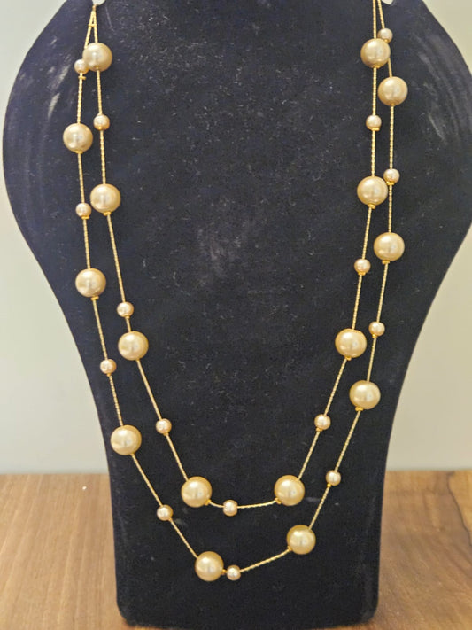 GOLDISH PEARL STRING