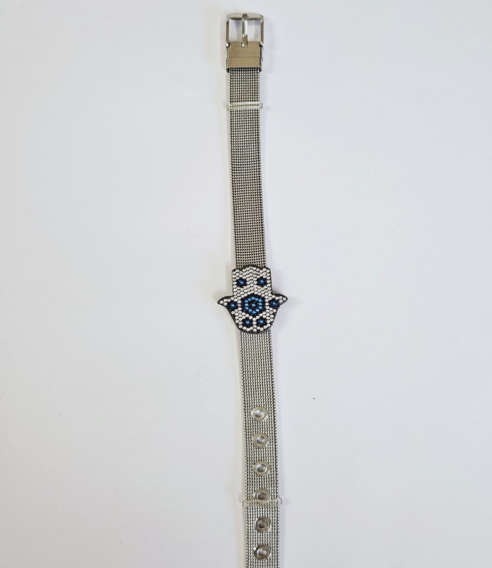 HAMZA SILVER WATCH STRAP